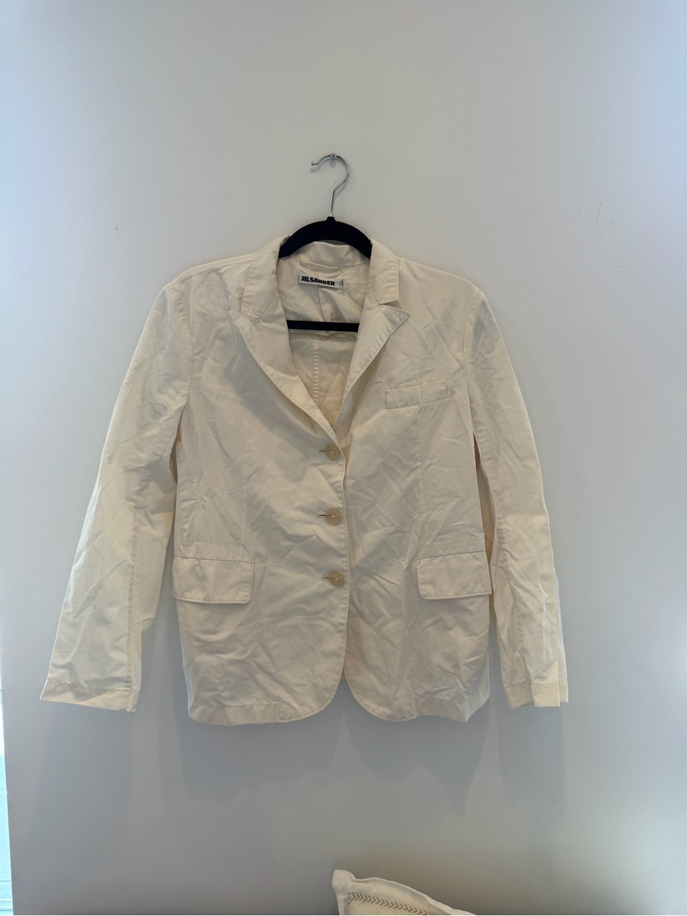 Jil Sander by Raf Simons Off-White Blazer